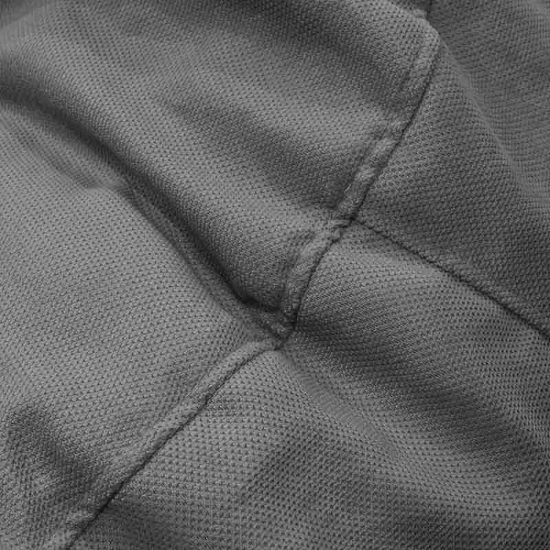 Πουφ Puko pakoworld υφασμάτινο ανθρακί Φ95 - Image 4