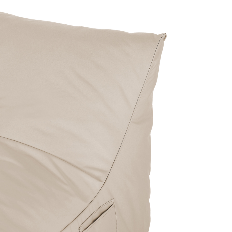 Πουφ ξαπλώστρα επαγγελματικό Otenda pakoworld αδιάβροχο σε μπεζ απόχρωση 67x110x65εκ - Image 4