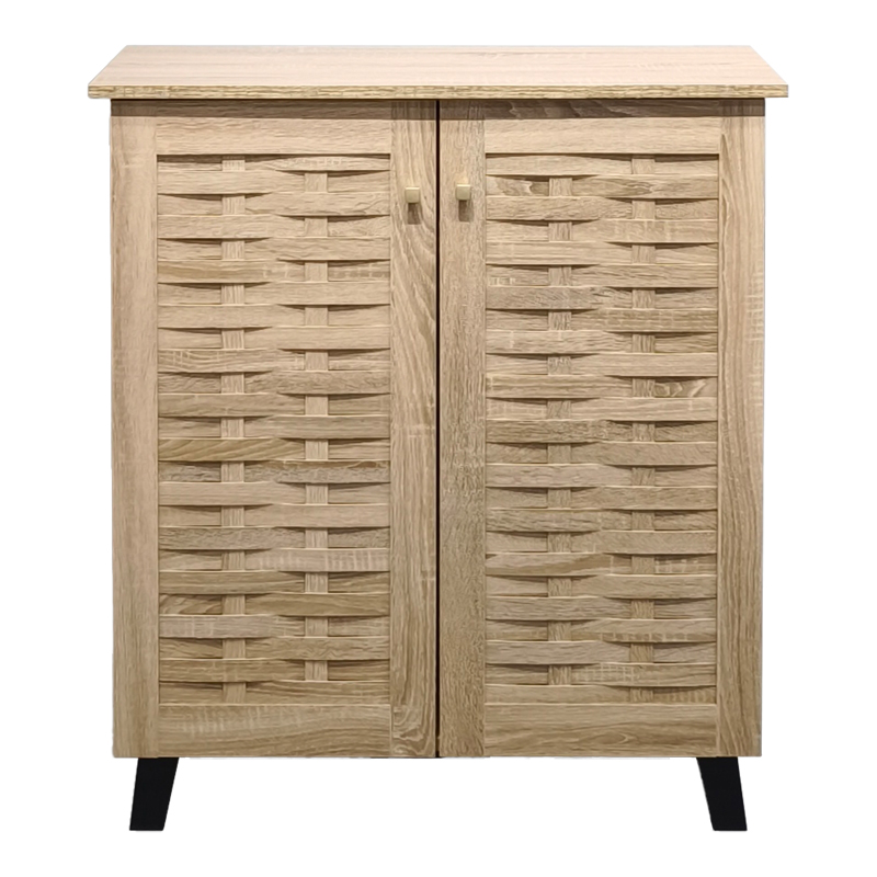 Παπουτσοθήκη-ντουλάπι Mantam pakoworld 12 ζεύγων sonoma 78x34x87εκ - Image 4