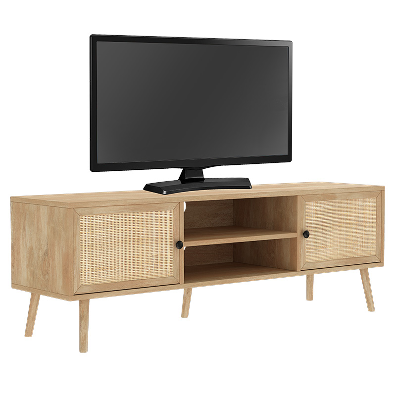 Έπιπλο τηλεόρασης Oslo pakoworld sonoma 150x39x49εκ - Image 2