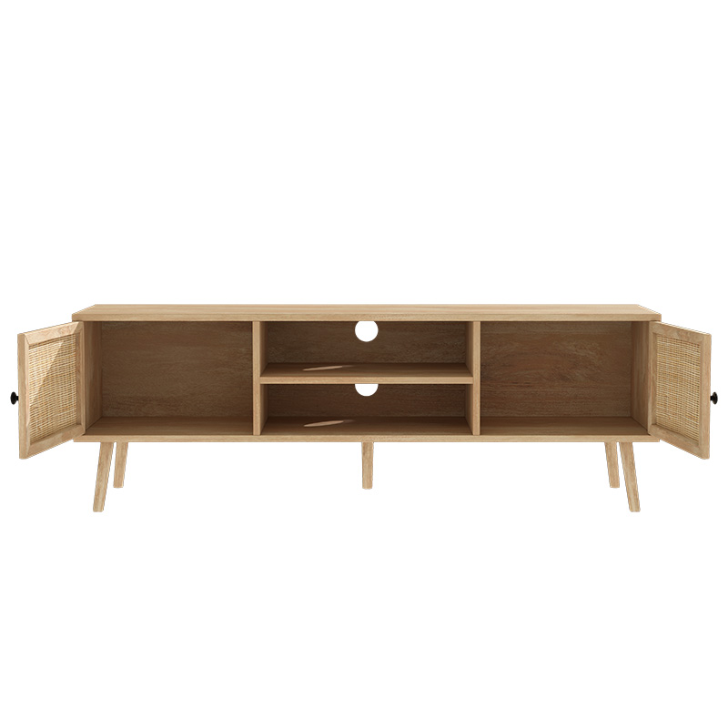 Έπιπλο τηλεόρασης Oslo pakoworld sonoma 150x39x49εκ - Image 3