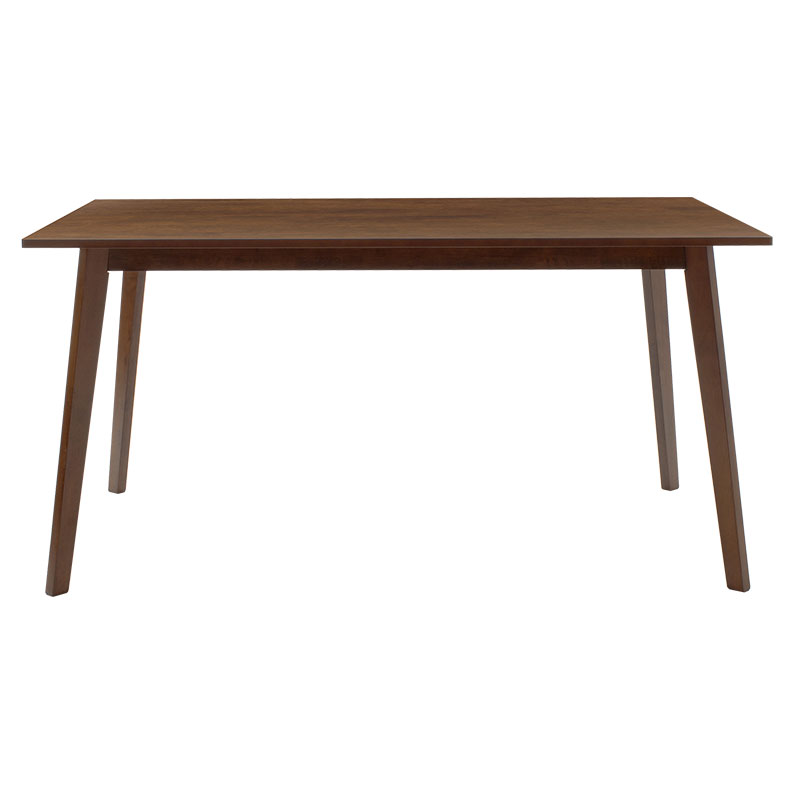 Τραπέζι Benson pakoworld MDF σε καρυδί απόχρωση 150x90x75εκ - Image 2