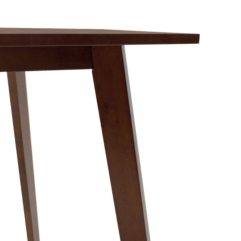 Τραπέζι Benson pakoworld MDF σε καρυδί απόχρωση 150x90x75εκ - Image 4