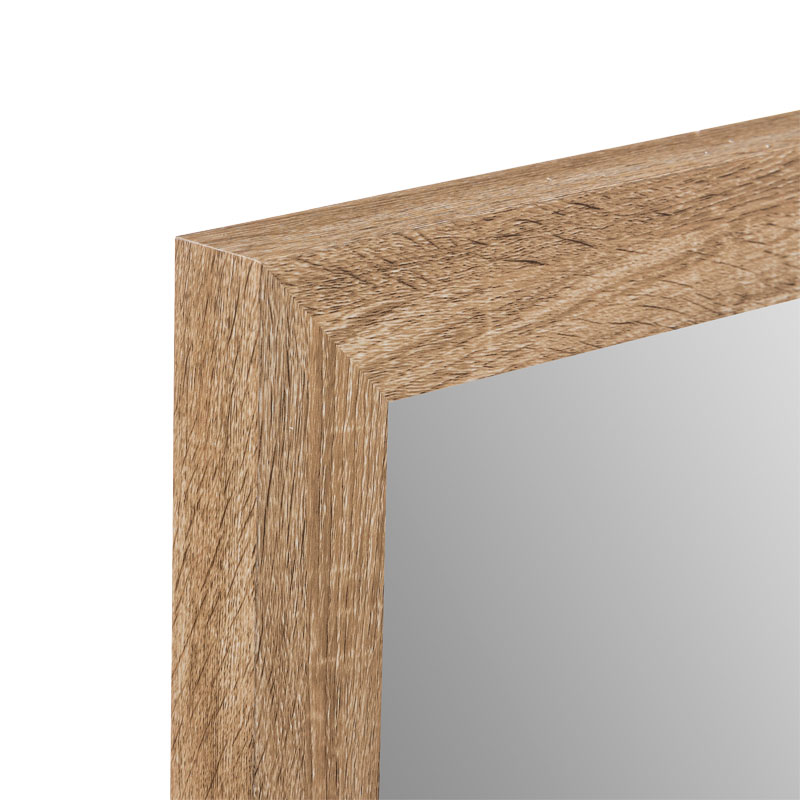Καθρέπτης δαπέδου PWD-0112 pakoworld polyresin-γυαλί φυσικό 39x35.5x125εκ - Image 2
