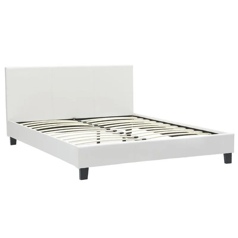Κρεβάτι με στρώμα Nevil-Dreamer pakoworld pu λευκό 150x200εκ - Image 2