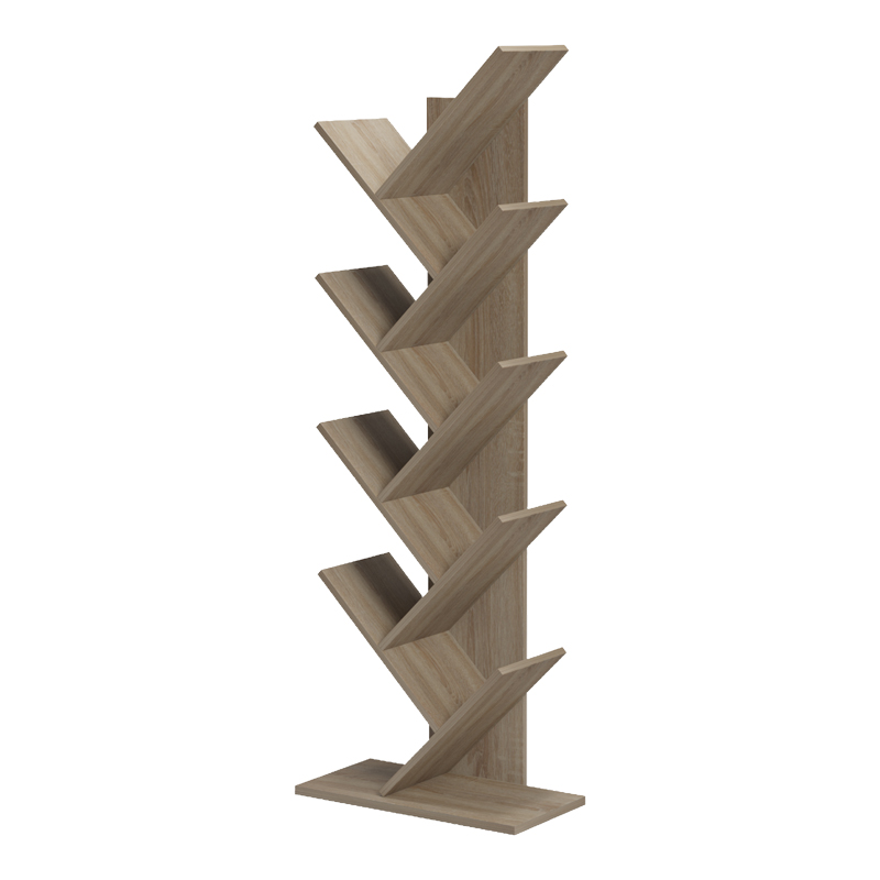 Βιβλιοθήκη Fyllo pakoworld sonoma 50x25x141.5εκ - Image 3
