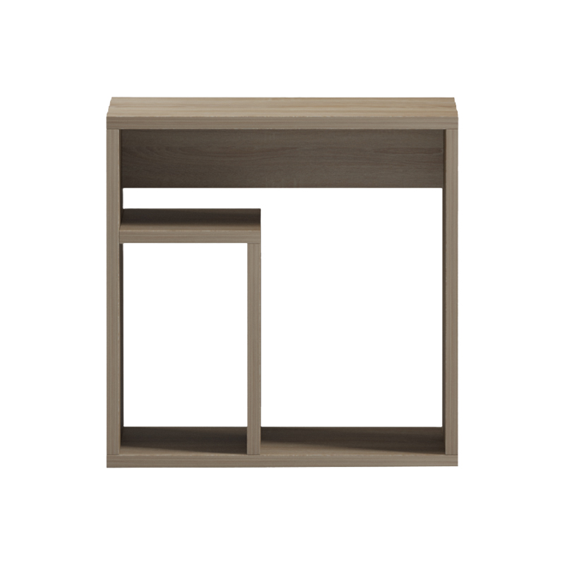 Βοηθητικό τραπέζι Doublo pakoworld sonoma 40x35x40εκ - Image 2