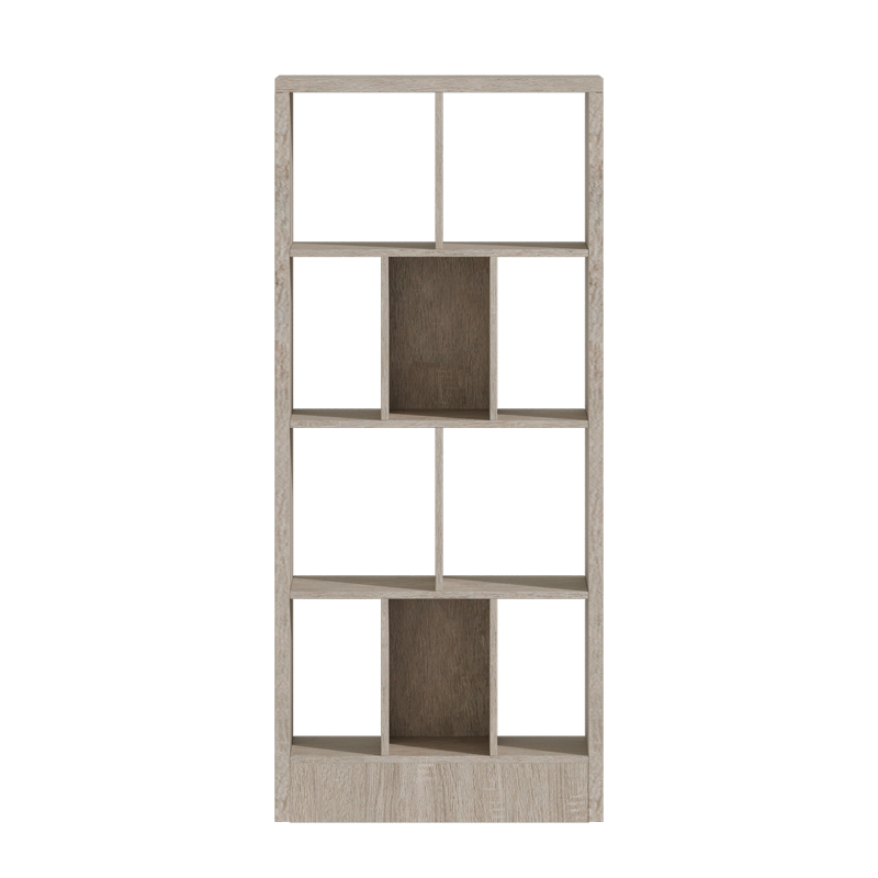 Βιβλιοθήκη Dividre pakoworld sonoma oak μελαμίνης 80x30x181εκ - Image 3