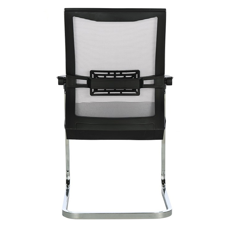 Καρέκλα γραφείου επισκέπτη Chromatic pakoworld μέταλλο-mesh μαύρο - Image 2