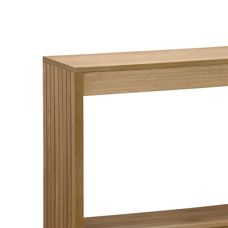 Κονσόλα Focused pakoworld MDF φυσικό 120x35x74εκ - Image 3
