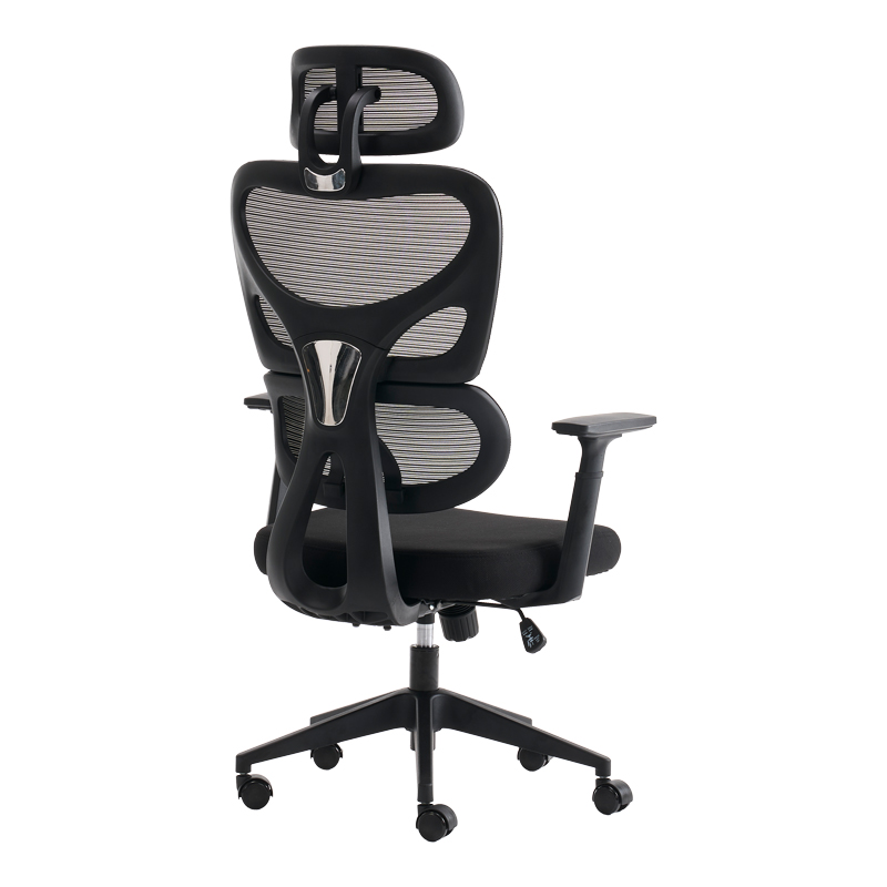 Καρέκλα γραφείου διευθυντή Cadrey pakoworld mesh μαύρο 67x64x120-128εκ - Image 3