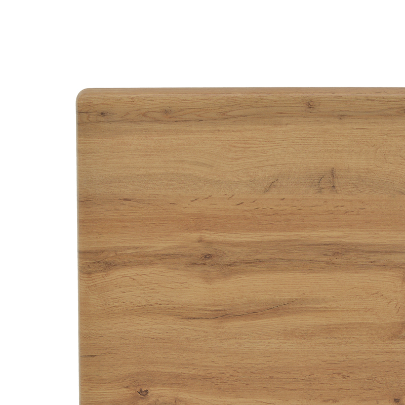 Επιφάνεια τραπεζιού Wimeja pakoworld τ.Werzalit σε oak απόχρωση 70x70εκ - Image 2