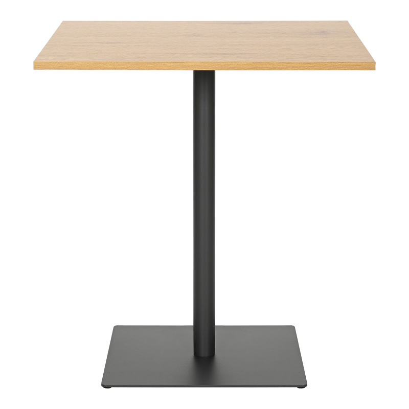 Τραπέζι Nerobian pakoworld mdf σε sonoma απόχρωση 70x70x75εκ - Image 3