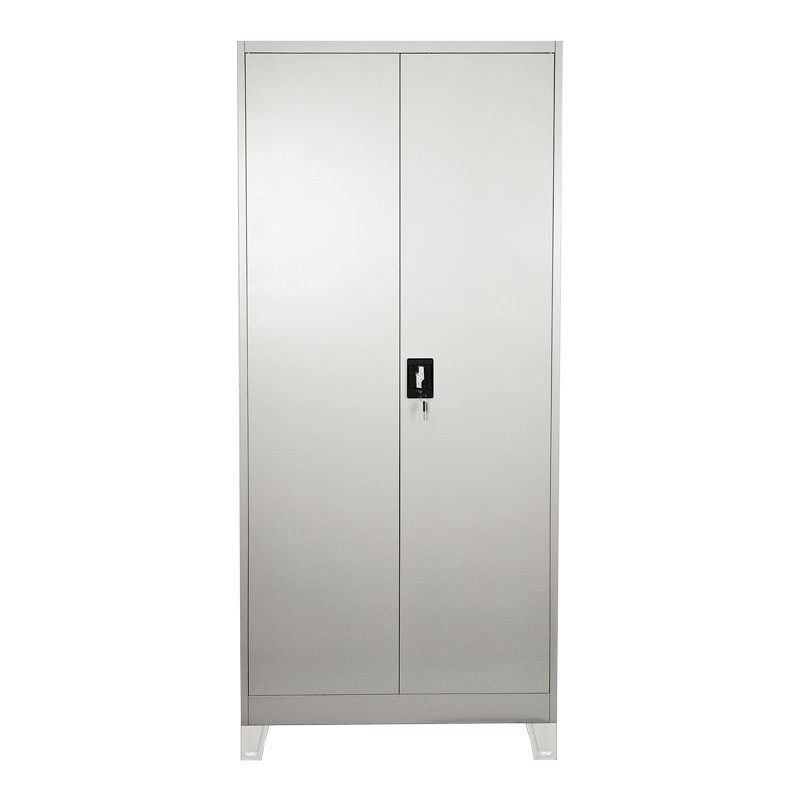 Μεταλλική ντουλάπα Ugren pakoworld ανοιχτό γκρι 90x40x190εκ - Image 3
