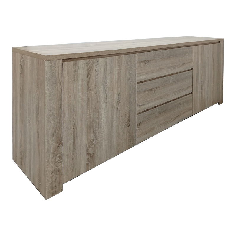Μπουφές Kalya pakoworld σε sonoma απόχρωση 220x49x89.5εκ - Image 2