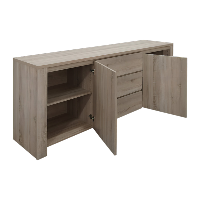 Μπουφές Kalya pakoworld σε sonoma απόχρωση 220x49x89.5εκ - Image 3