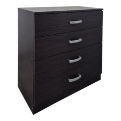 Συρταριέρα Athos pakoworld σε wenge απόχρωση 80x40x79εκ
