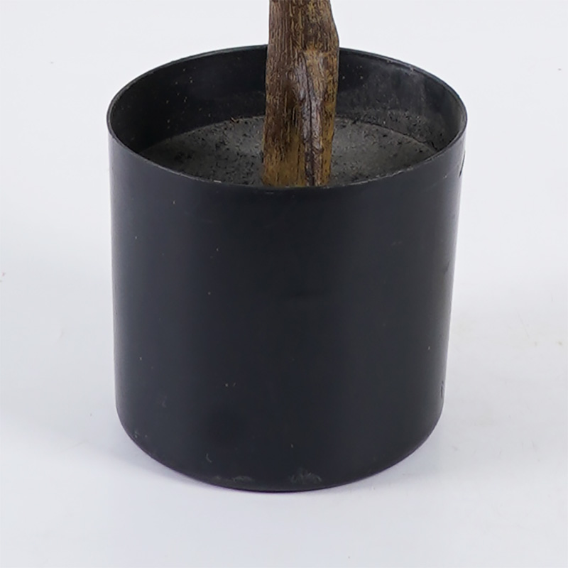 Διακοσμητικό φυτό σε γλάστρα Ficus Lyrata Inart πράσινο Φ70x130εκ - Image 3