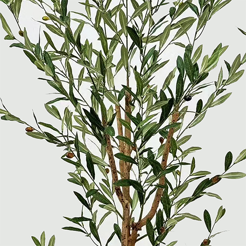 Διακοσμητικό φυτό σε γλάστρα Olia Inart πράσινο 65x55x180εκ - Image 2