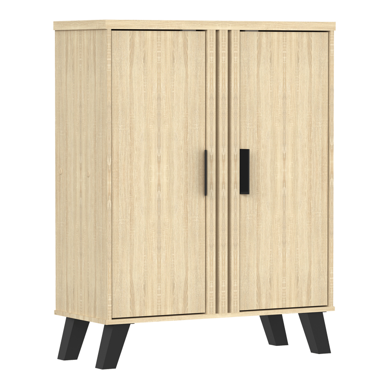 Παπουτσοθήκη-ντουλάπι Shoby pakoworld sonoma 70.5x30x91εκ - Image 3