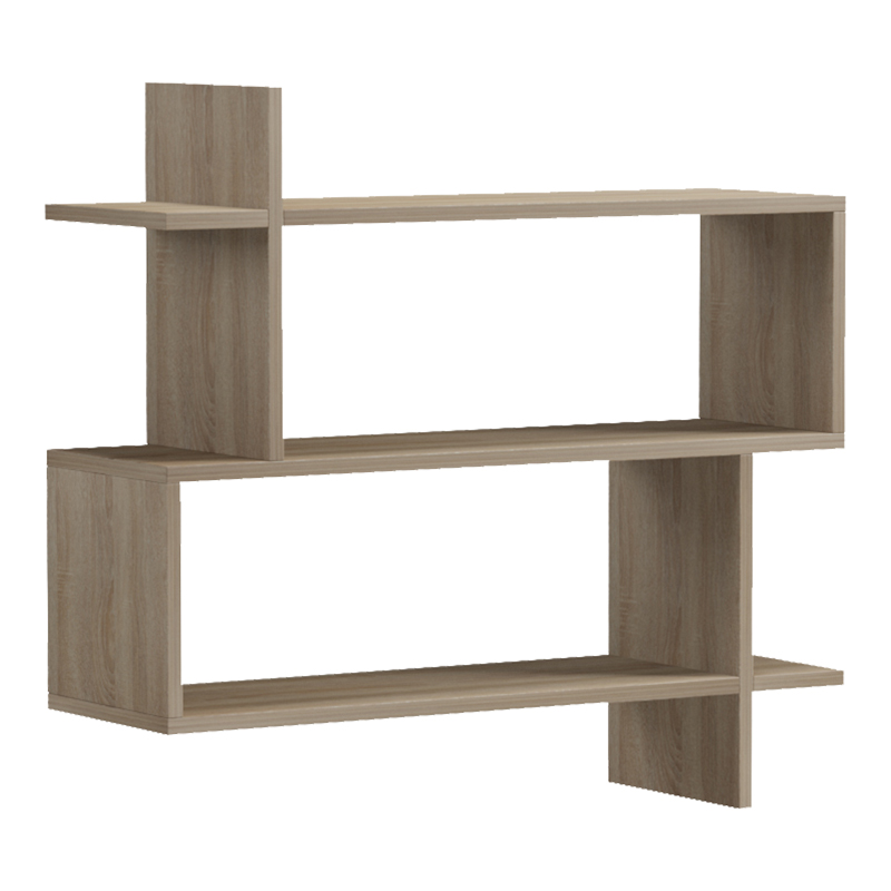 Ραφιέρα τοίχου Paralel pakoworld sonoma 70x22x65