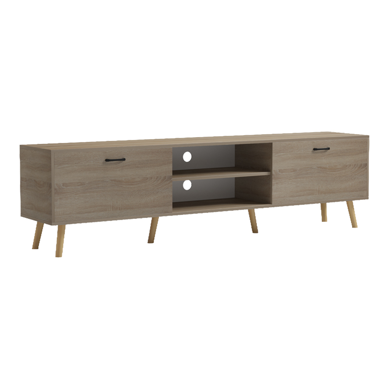 Έπιπλο τηλεόρασης Gorna pakoworld sonoma 180x35x48.6εκ - Image 3