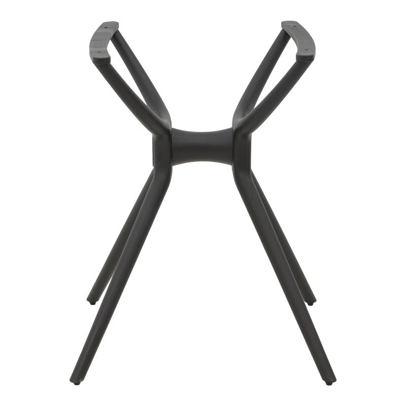 Βάση τραπεζιού Herno pakoworld μαύρο pp 60x61x73εκ - Image 2