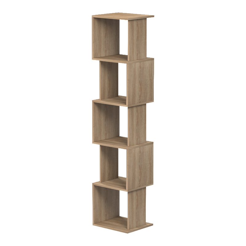 Βιβλιοθήκη Cubik pakoworld sonoma 35x30x161εκ - Image 4