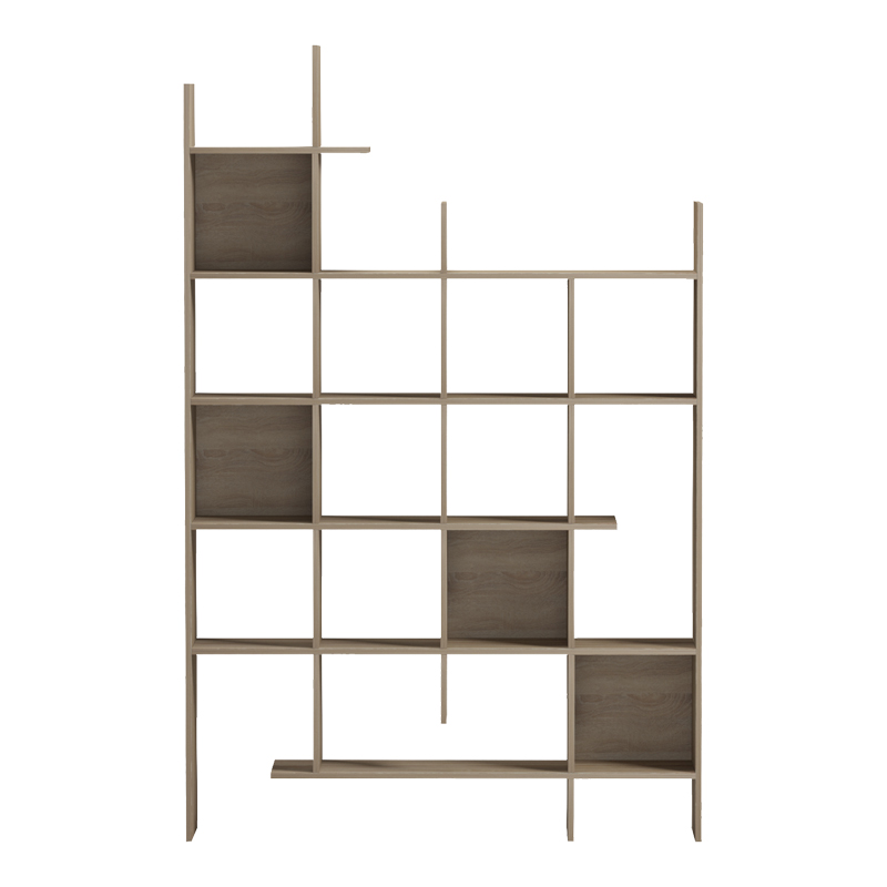 Βιβλιοθήκη Manco pakoworld sonoma 122x25.5x188εκ - Image 3