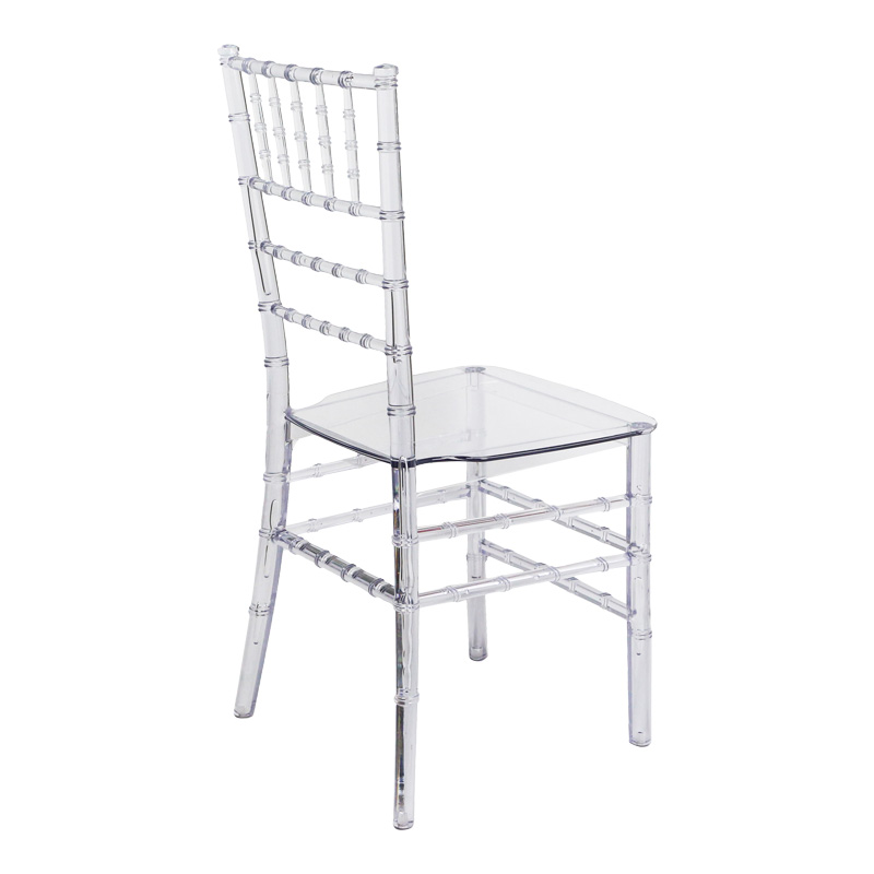 Καρέκλα Tiffany pakoworld διάφανο pc 38x38.5x88εκ - Image 3