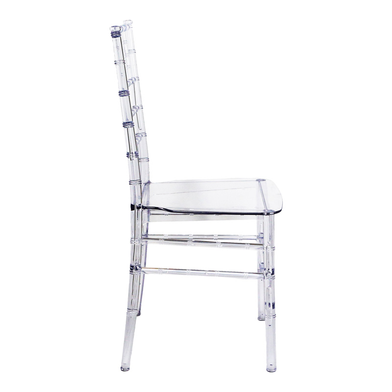 Καρέκλα Tiffany pakoworld διάφανο pc 38x38.5x88εκ - Image 4