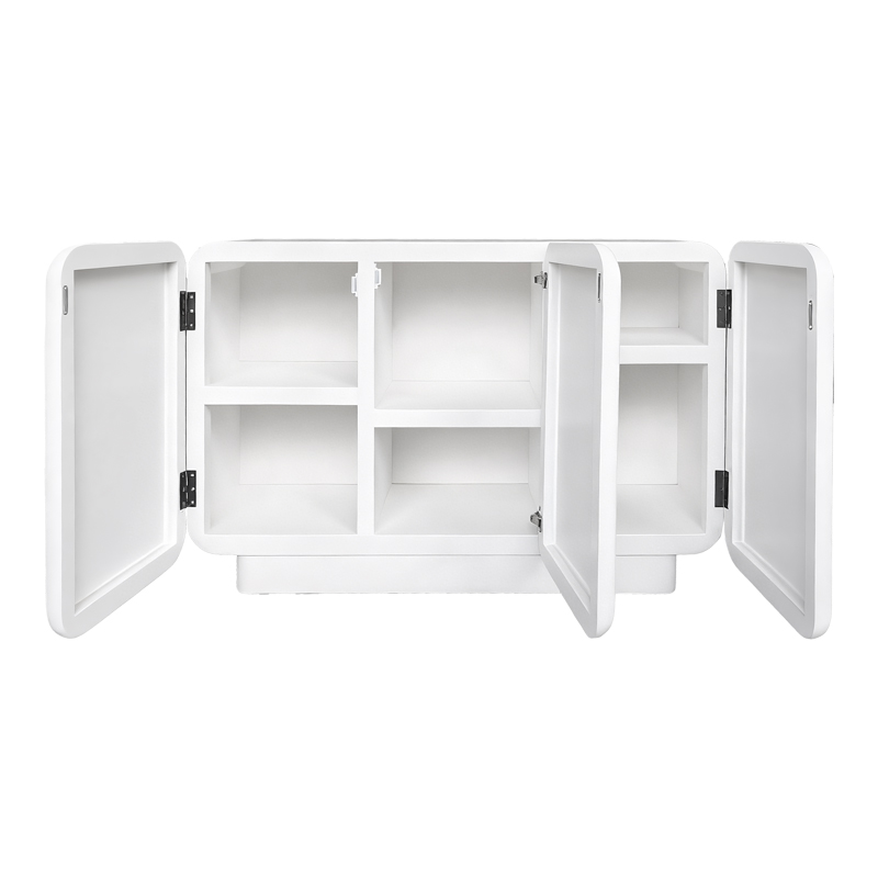 Μπουφές Kooldio pakoworld mdf λευκό 120x37.5x69εκ - Image 3