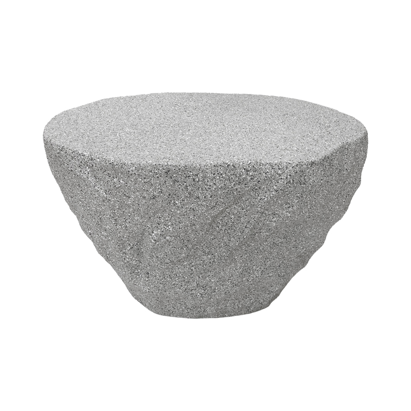 Τραπέζι σαλονιού Delion pakoworld MGO λευκό 65x46.5x41εκ - Image 2