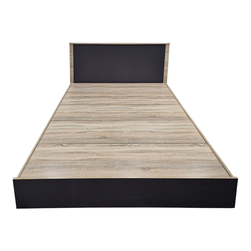 Κρεβάτι με στρώμα Athos Sleepy pakoworld sonoma ανθρακί 160x200εκ - Image 4