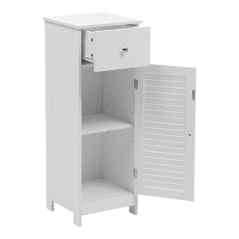 Ντουλάπι-στήλη Chesy pakoworld mdf λευκό 32x30x87εκ - Image 2