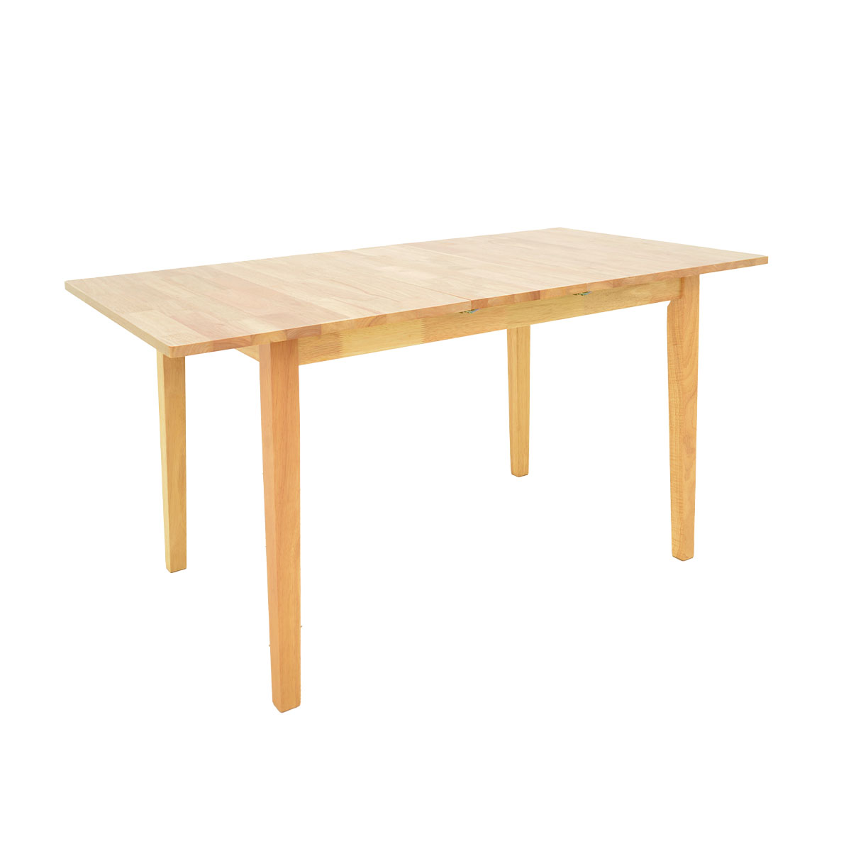 Τραπεζαρία Dallan Country pakoworld 7τεμ σε φυσική απόχρωση rubberwood 120-150x80x74εκ - Image 4