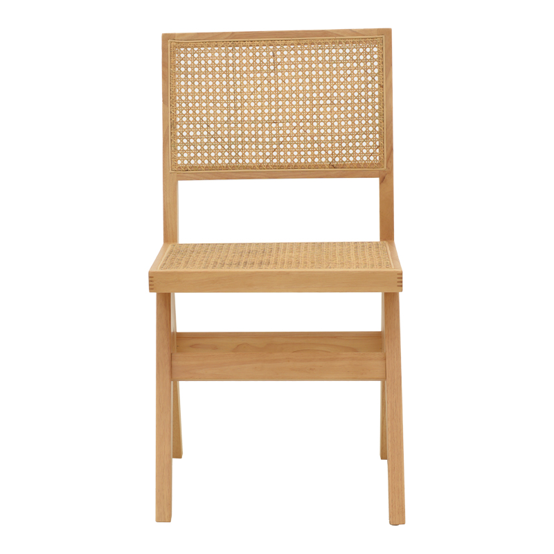 Καρέκλα Winslow pakoworld φυσικό rubberwood 45x56x82εκ - Image 6