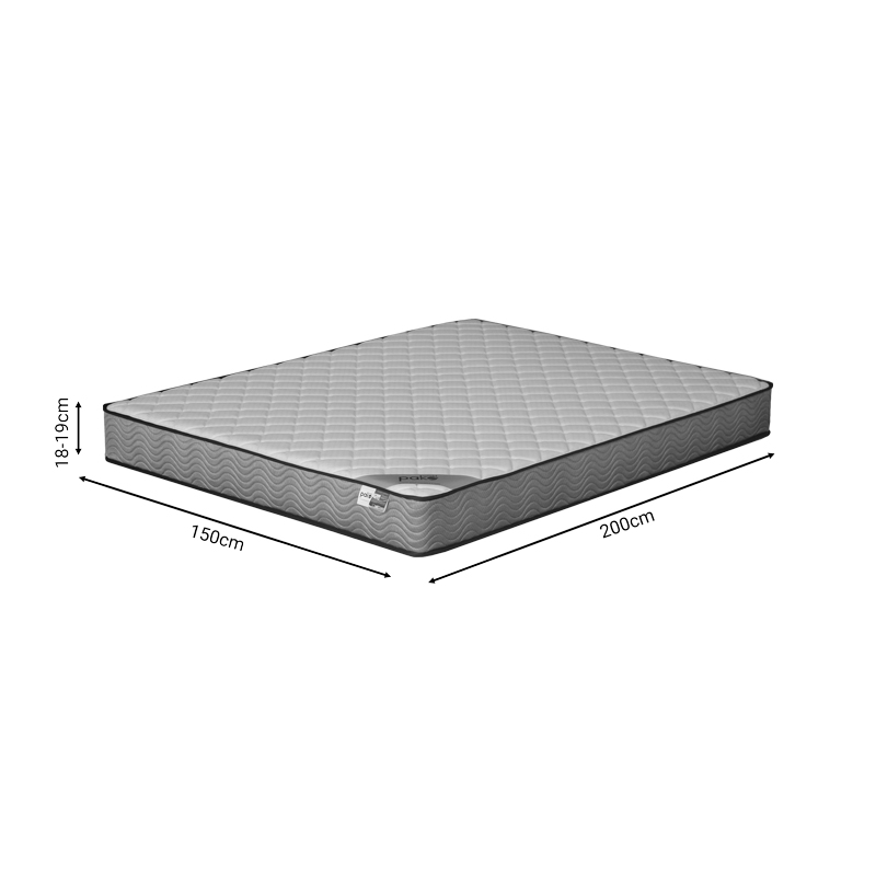 Στρώμα Frezio pakoworld pocket spring roll pack διπλής όψης 18-19cm 150x200εκ - Image 5