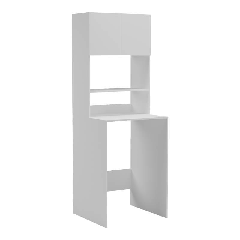 Έπιπλο πλυντηρίου Chaxe pakoworld λευκό 65x60x183.6εκ - Image 2