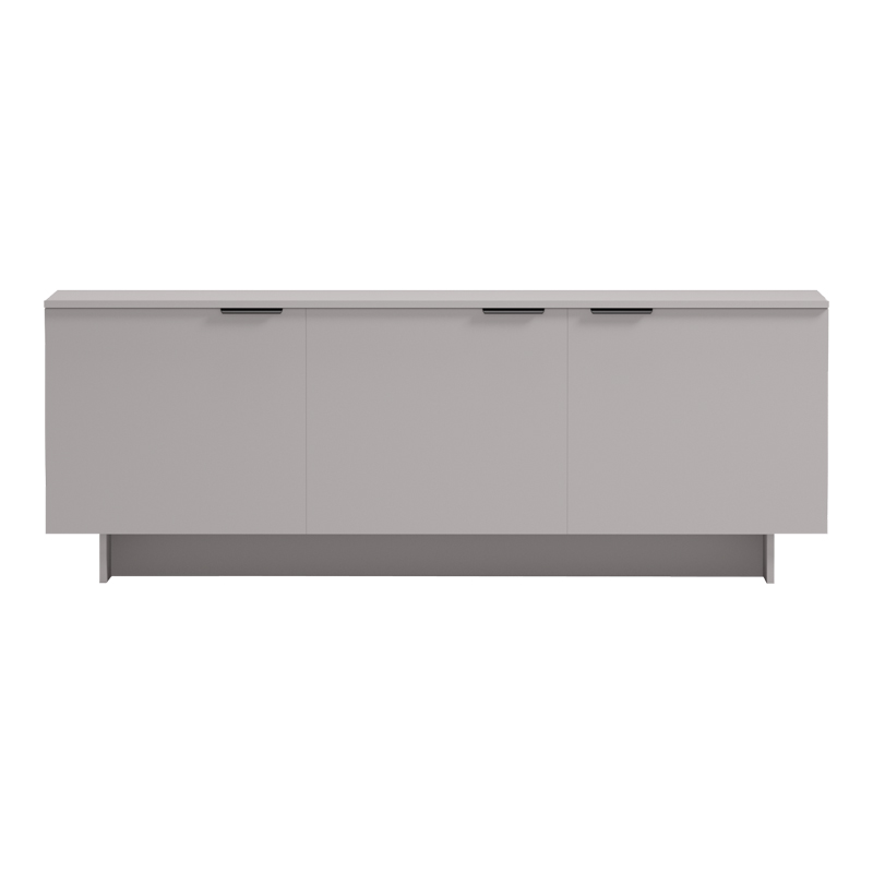 Έπιπλο τηλεόρασης Beldon pakoworld γκρι 150x42x55εκ - Image 4