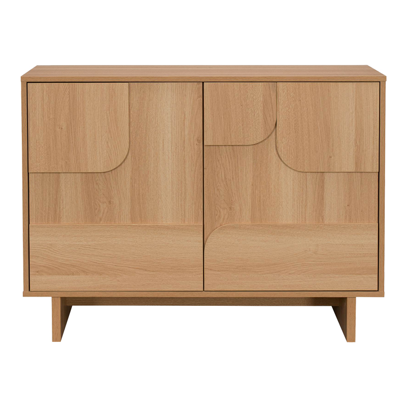 Μπουφές Jenfia pakoworld mdf σε φυσική απόχρωση 101,2x39x75,5εκ - Image 4