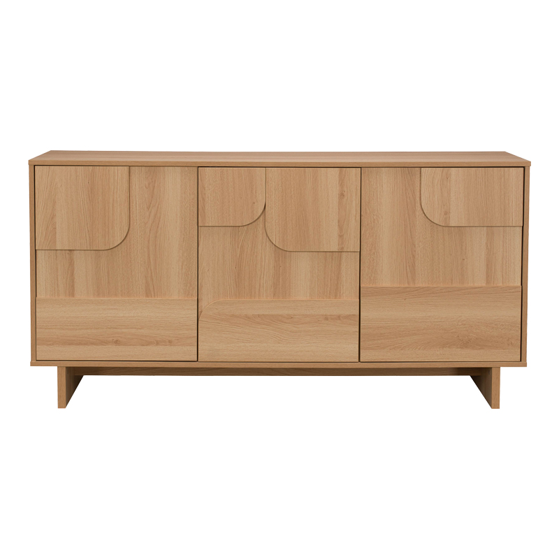 Μπουφές Jenfia pakoworld mdf σε φυσική απόχρωση 150x39x75,5εκ - Image 4