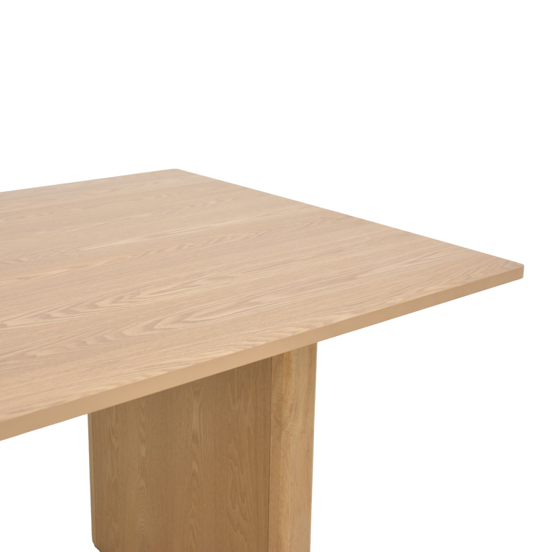 Τραπέζι Eleganza pakoworld sonoma MDF 180x99x75,8εκ - Image 3