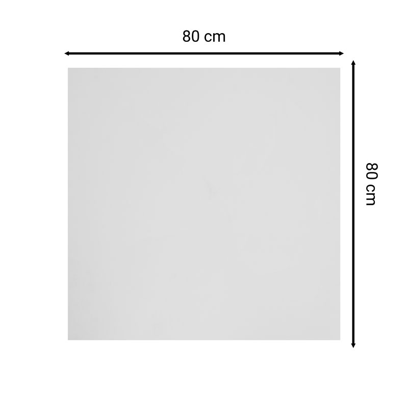 Επιφάνεια τραπεζιού Sizzle pakoworld Werzalit ανθρακί cement 80x80εκ πάχους 35mm - Image 8