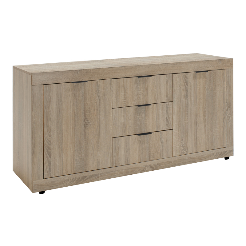 Μπουφές Doha pakoworld σε sonoma απόχρωση 180x45x80.5εκ - Image 9