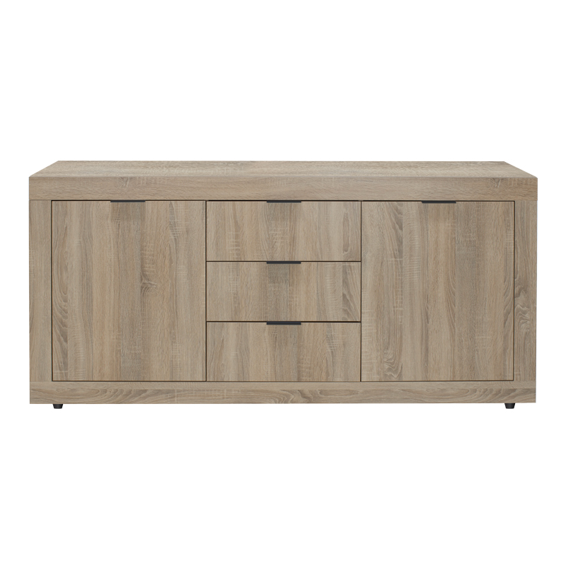 Μπουφές Doha pakoworld σε sonoma απόχρωση 180x45x80.5εκ - Image 11