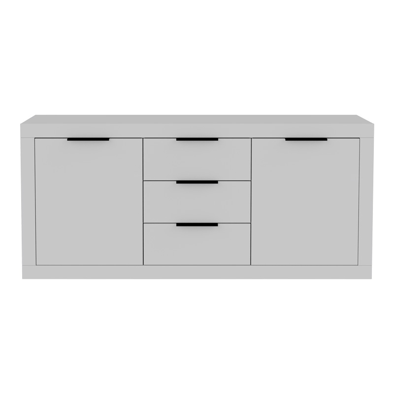 Μπουφές Doha pakoworld σε λευκή απόχρωση 180x45x80.5εκ - Image 9