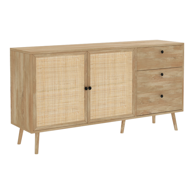 Μπουφές Oslo pakoworld sonoma 150x39x79εκ - Image 7