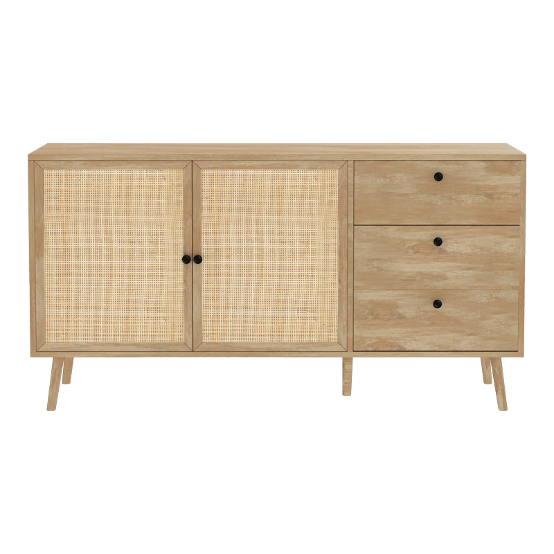 Μπουφές Oslo pakoworld sonoma 150x39x79εκ - Image 9