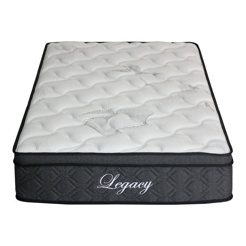 Στρώμα Legacy pakoworld pocket spring μονής όψης roll pack με ενσωματωμένο ανώστρωμα 23-25cm 100x200εκ - Image 2